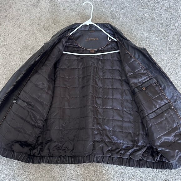 St. John’s Bay Oversized Leather Jacket - Picture 3 of 3